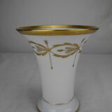 Gilded Limoges porcelain vase