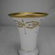 Vase doré en porcelaine de Limoges