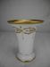 Vase doré en porcelaine de Limoges