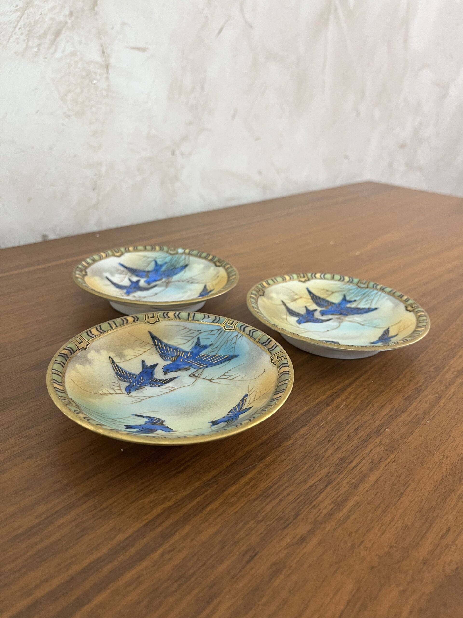 Lot de coupelles japonaise