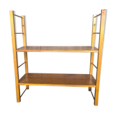 Ancien etagère murale modulable tomado bois clair vintage