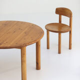 Round dining table designed by Rainer Daumiller, 1970s