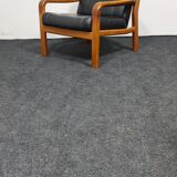 Fauteuil design danois en teck vintage par Komfort