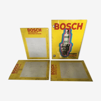 Set of 4 Bosch metal advertising posters