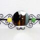 Boules wall mirror coat rack