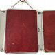 Mirror triptych barber strawberry 25 x 60 vintage 1930