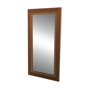 Scandinavian teak mirror, Sweden, 1960, 111cm x 58cm