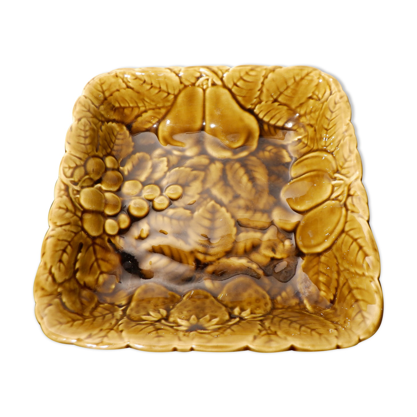 Square dish Sarreguemines