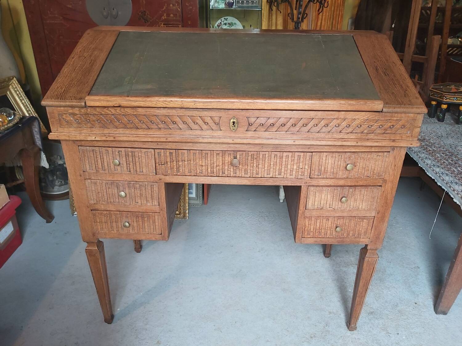 Desk, work furniture