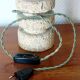 Brutalist stone lamp in Tormos style, circa 1970.