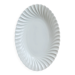 Plat de service ovale - porcelaine haviland