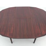 Table de repas en palissandre de Rio 4/8 pers.