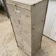 Meuble à 5 clapets casier industriel métal Ronéo 1950