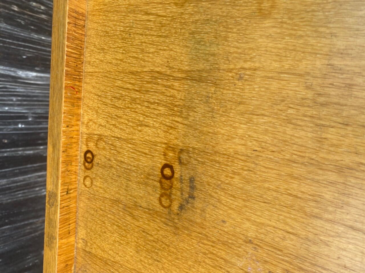 Vintage compass foot dresser