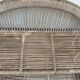 Vintage folding wicker furniture in its original condition