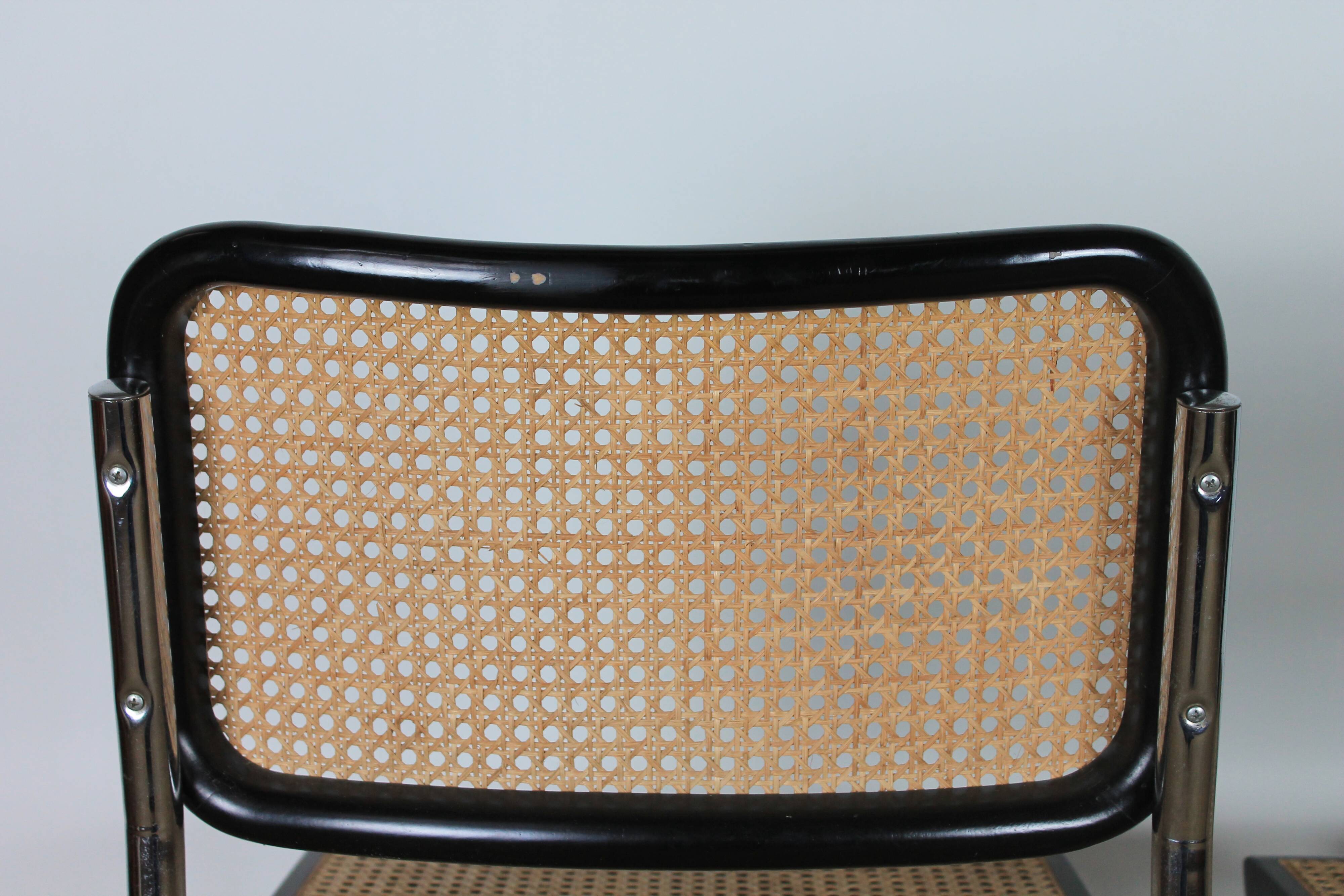 Pair of Marcel Breuer B32 chairs