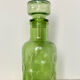 Frosted glass carafe bottle