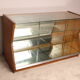 Vintage diamond shaped display cabinet - Belgium 1950's