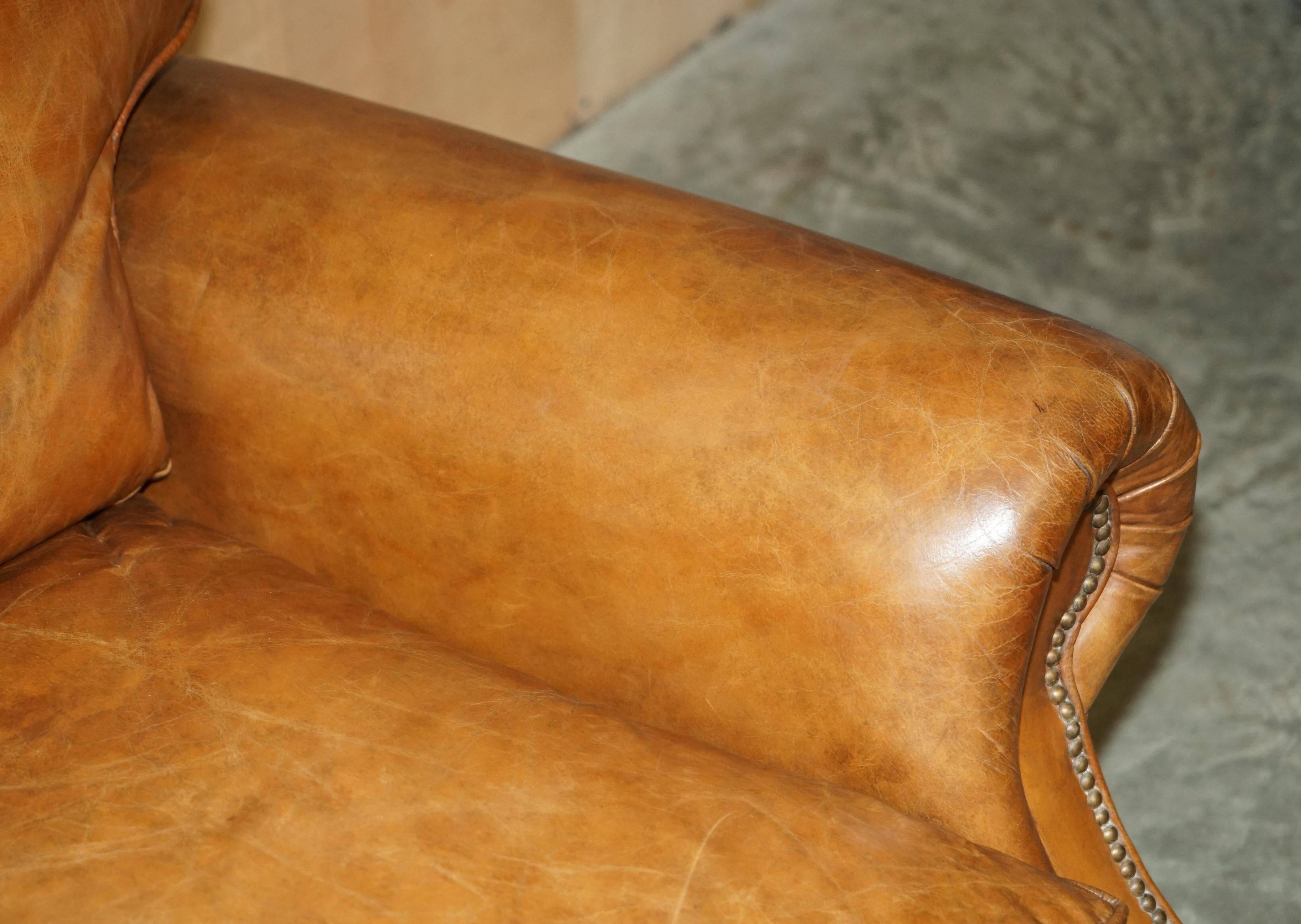 Balmoral Heritage Leather Sofa by Timothy Oulton