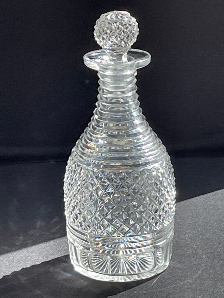 Cristallerie du Creusot - Carafe - Restoration - Cut blown crystal