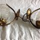 Paire d'appliques vintage
