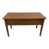 Beautiful natural wood desk from Chez Grange