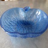 Blue vintage Apple Bowl