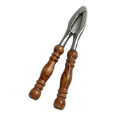 Vintage nutcracker with wooden handle