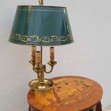Louis xv style marquetry table Chinese scene