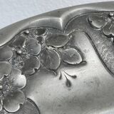 Signed metal salad bowl