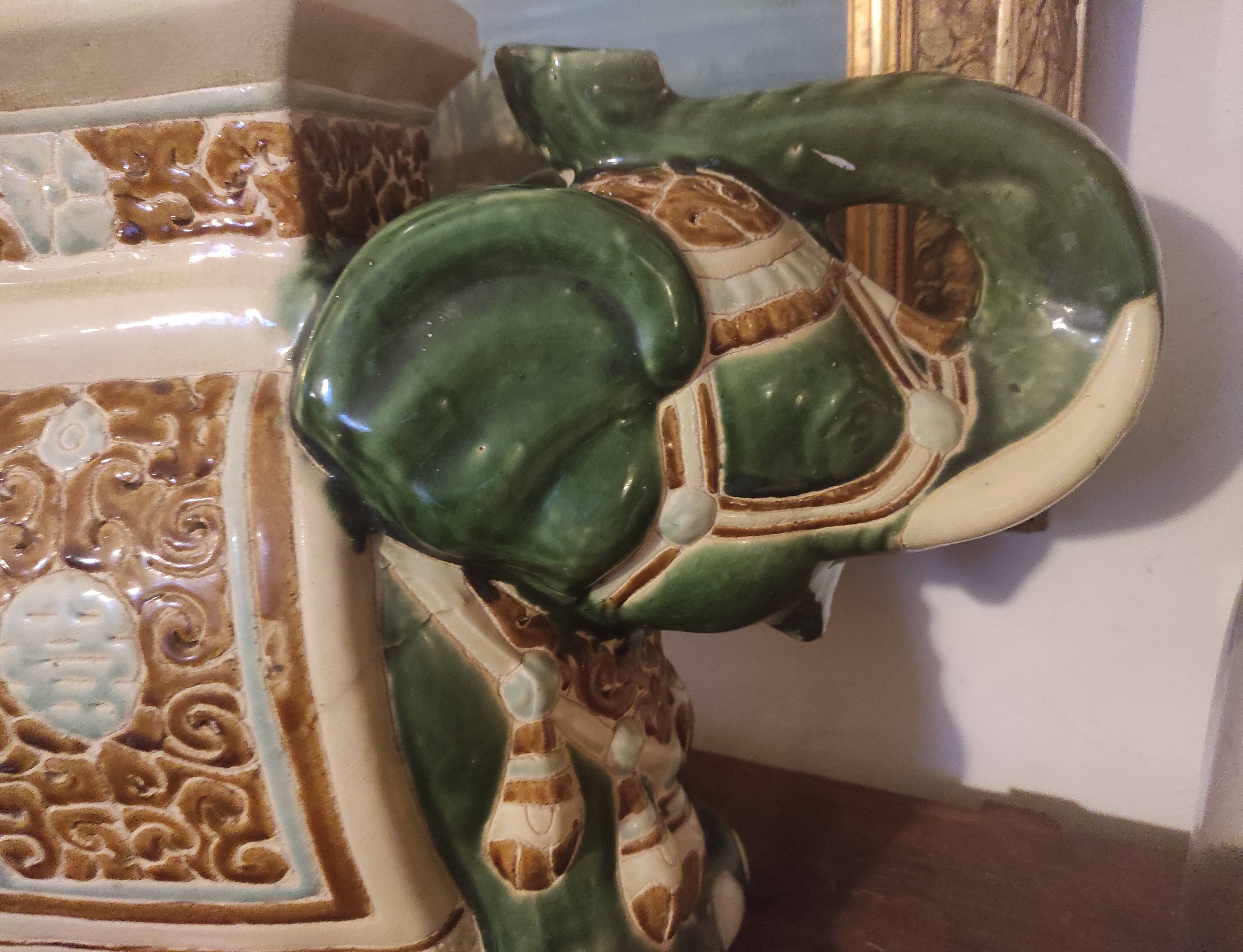 Ceramic elephant