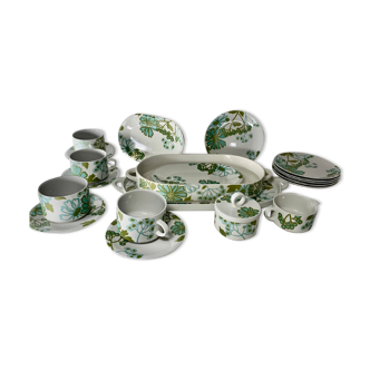 Service Villeroy Boch "Scarlett" design Christine Reuter 1970
