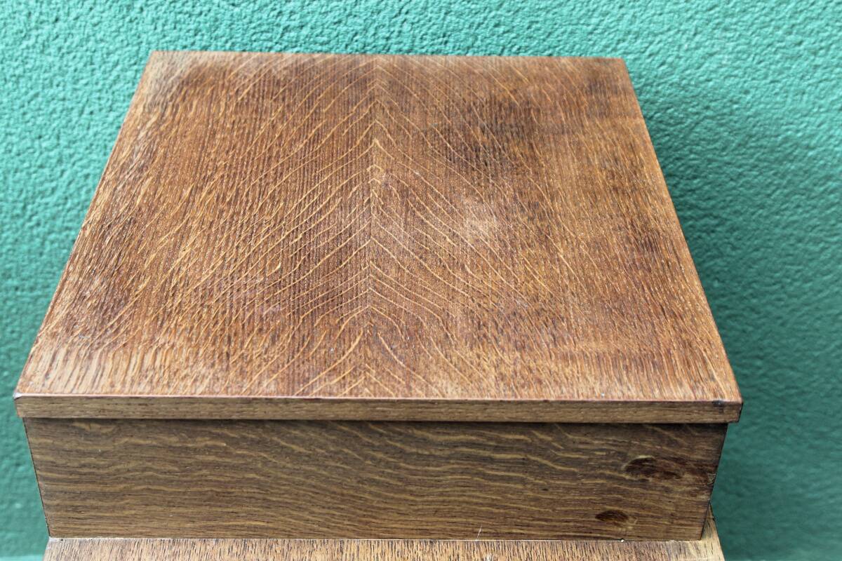 Pair of bedside tables, 1950s, compass legs