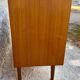 ✨ Superb Scandinavian sideboard convertible into a dressing table – Teak – 1950s