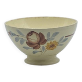 Large antique ceramic bowl from Digoin Sarreguemines