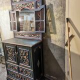 Balinese buffet or console and mirror