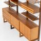 Free standing wall unit by Poul Cadovius for Cado (Denmark, 1960s).