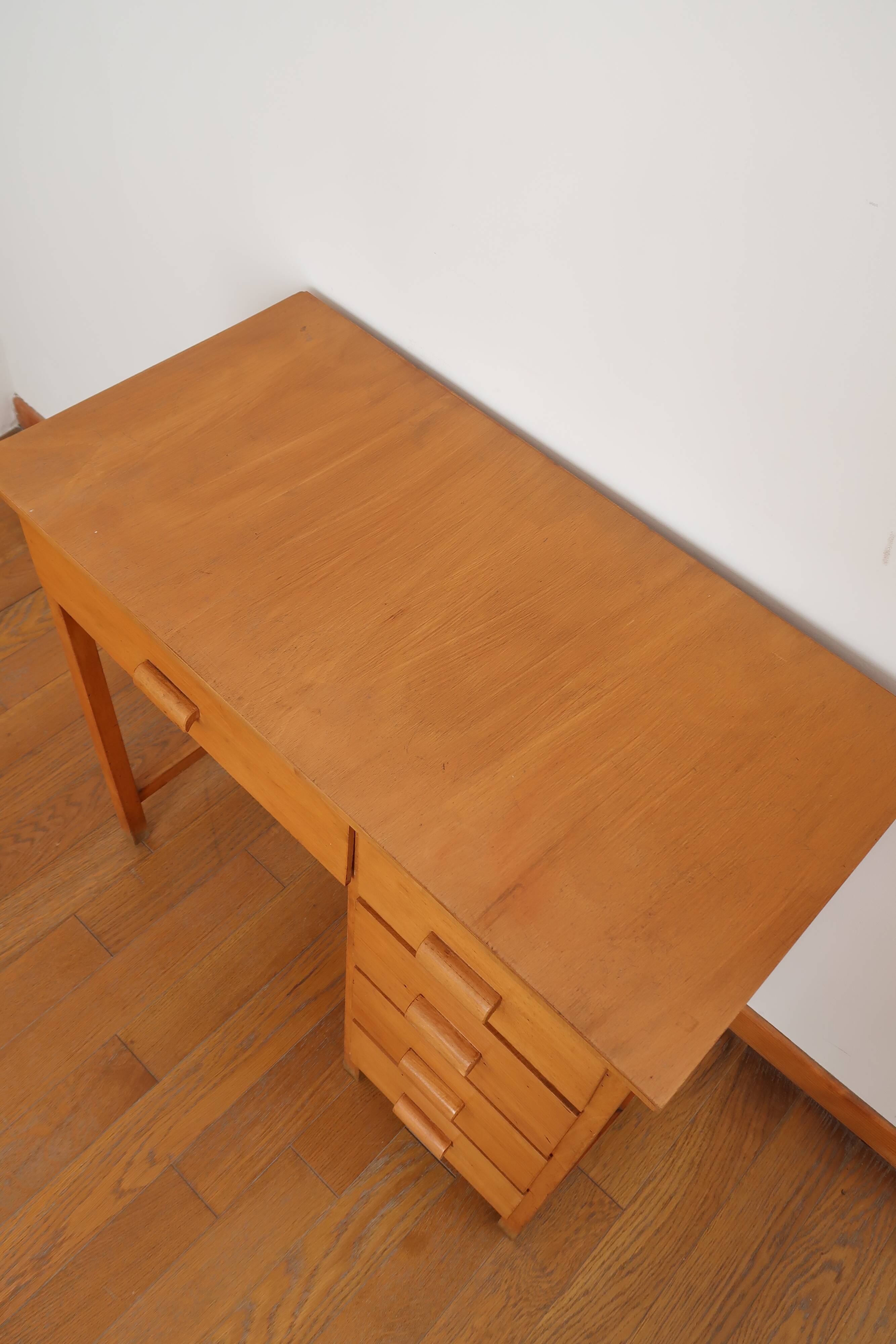 50's wooden desk