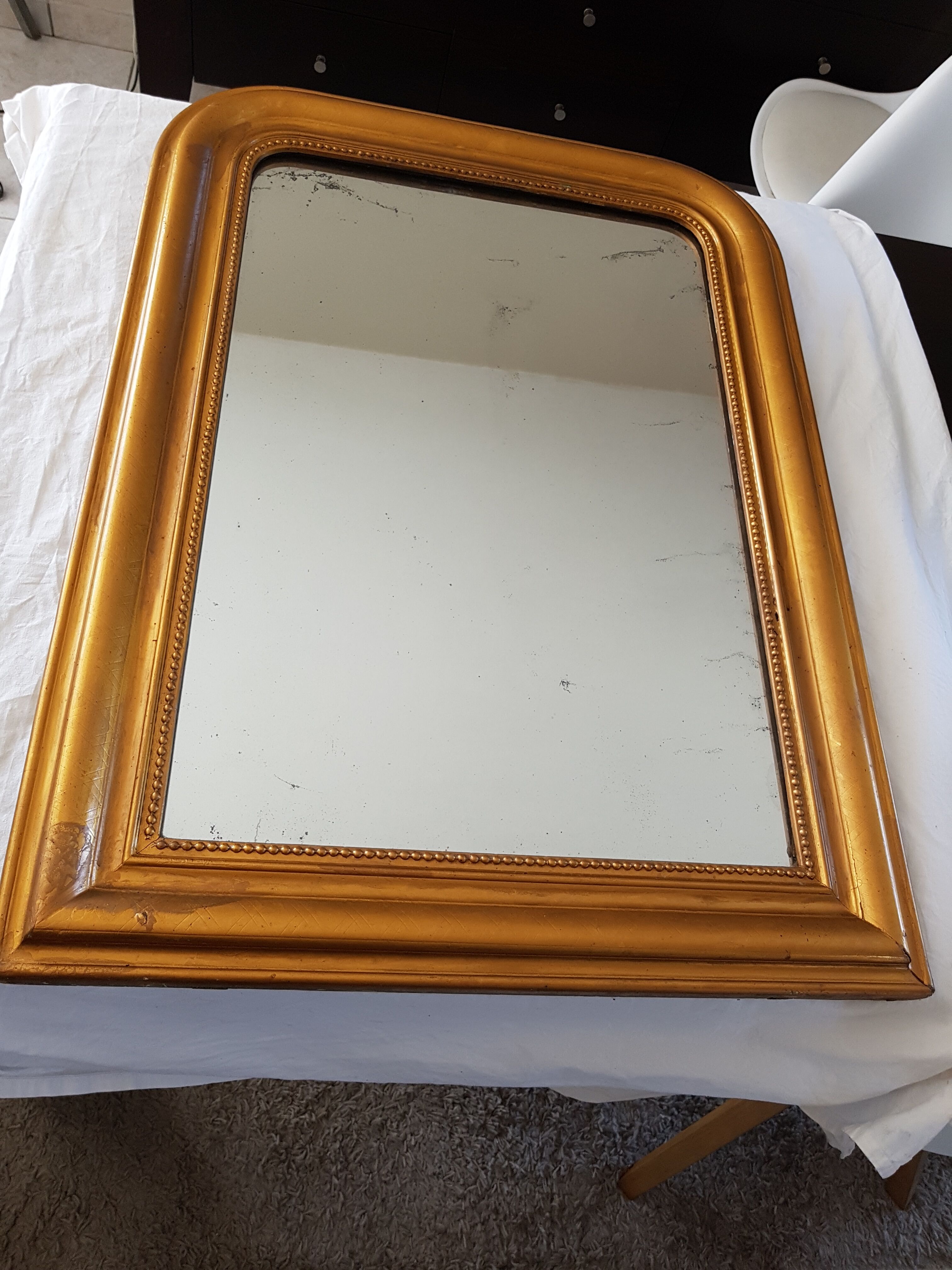 Mirror old dore louis philippe type
