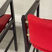Armchairs with armrests, 1960s, set of 2