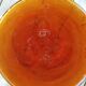 Amber color demijohn