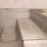 Old bevelled mirror 51x27,5cm