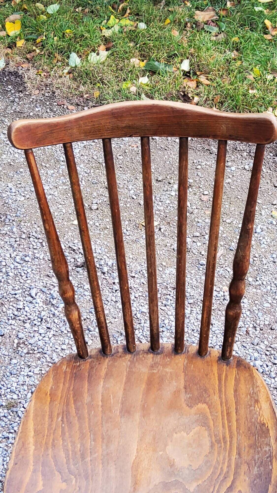 Set de 6 chaises de bistrot Baumann vintage des années 60