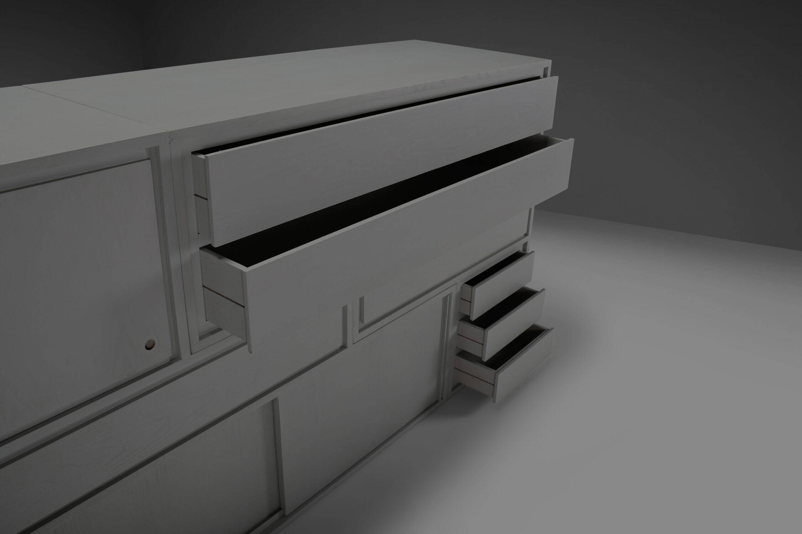 Rare 'Kaidan' cabinet by Kazuhide Takahama for Gavina, Italy 1960s