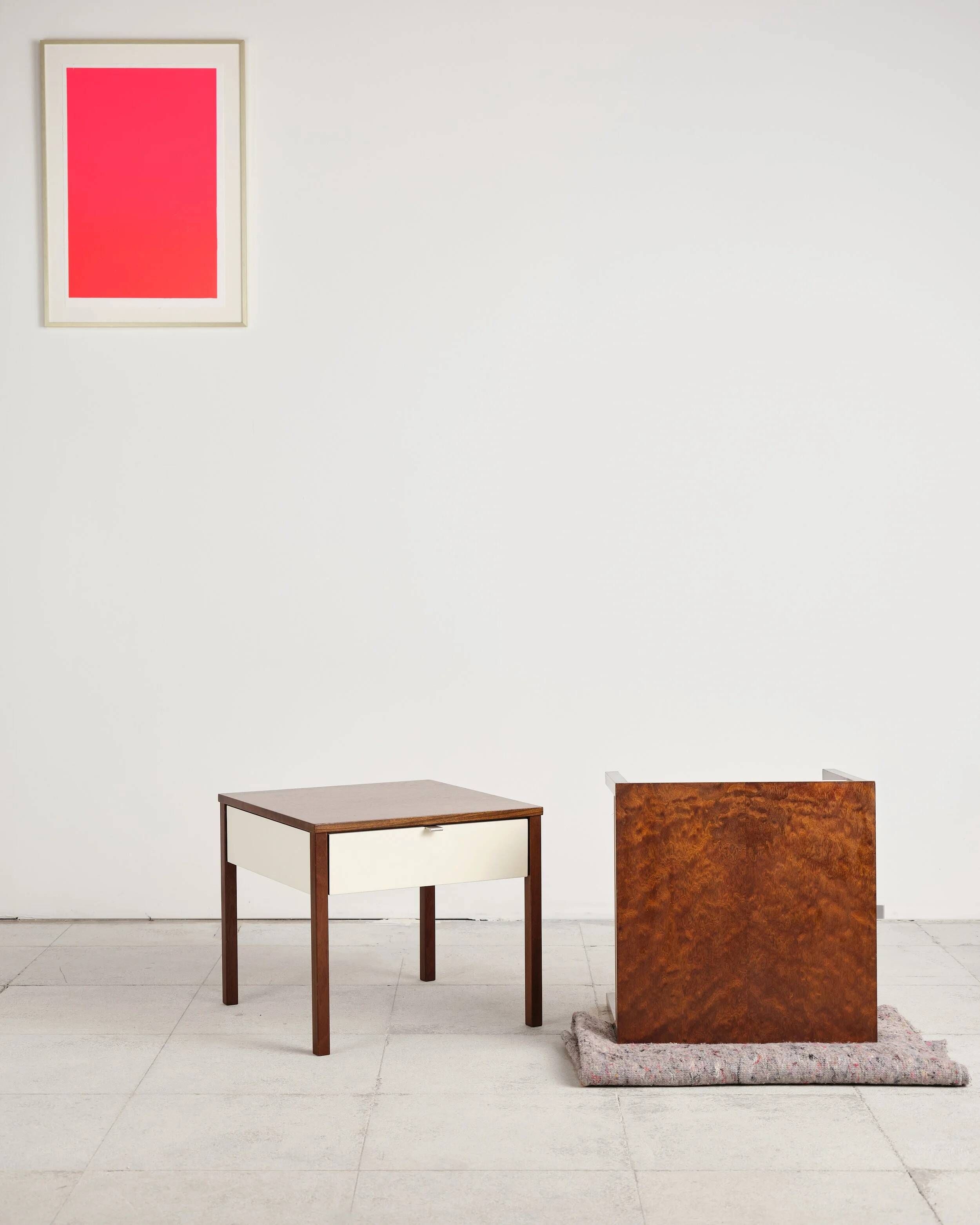 Pair of bedside tables by Florence Knoll, United States, 1960s