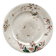 Round polychrome ironstone platter "Nella" by Jules Vieillard, Bordeaux