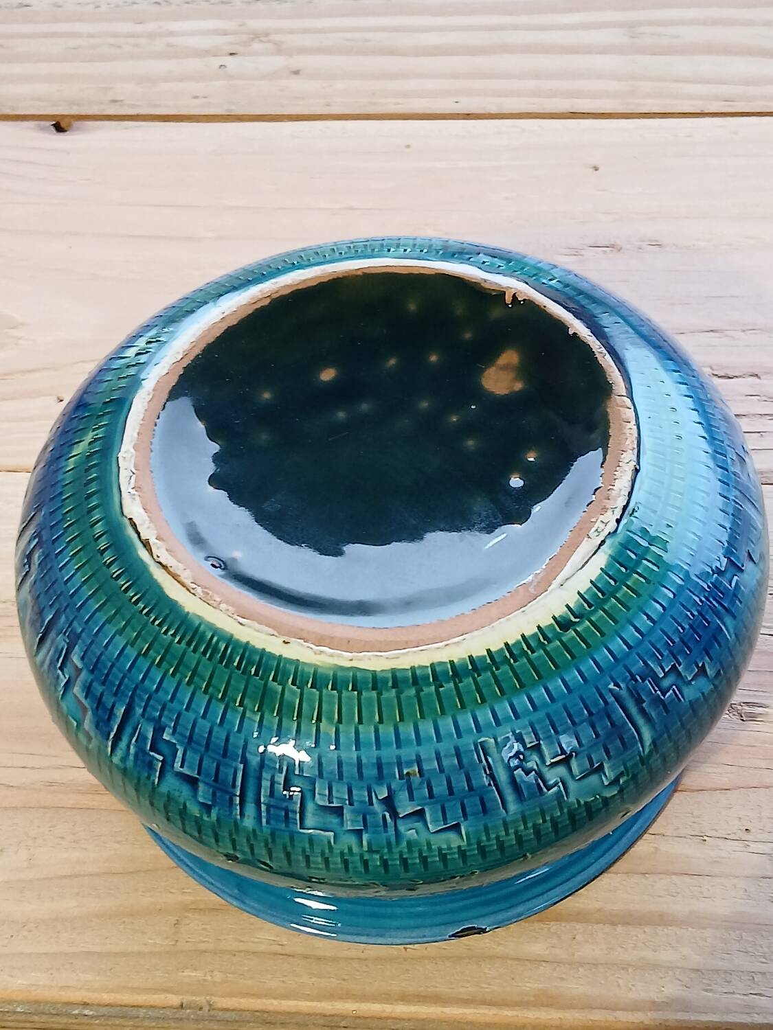 Ceramics by Aldo Londi for Bitossi, model "Rimini blue"