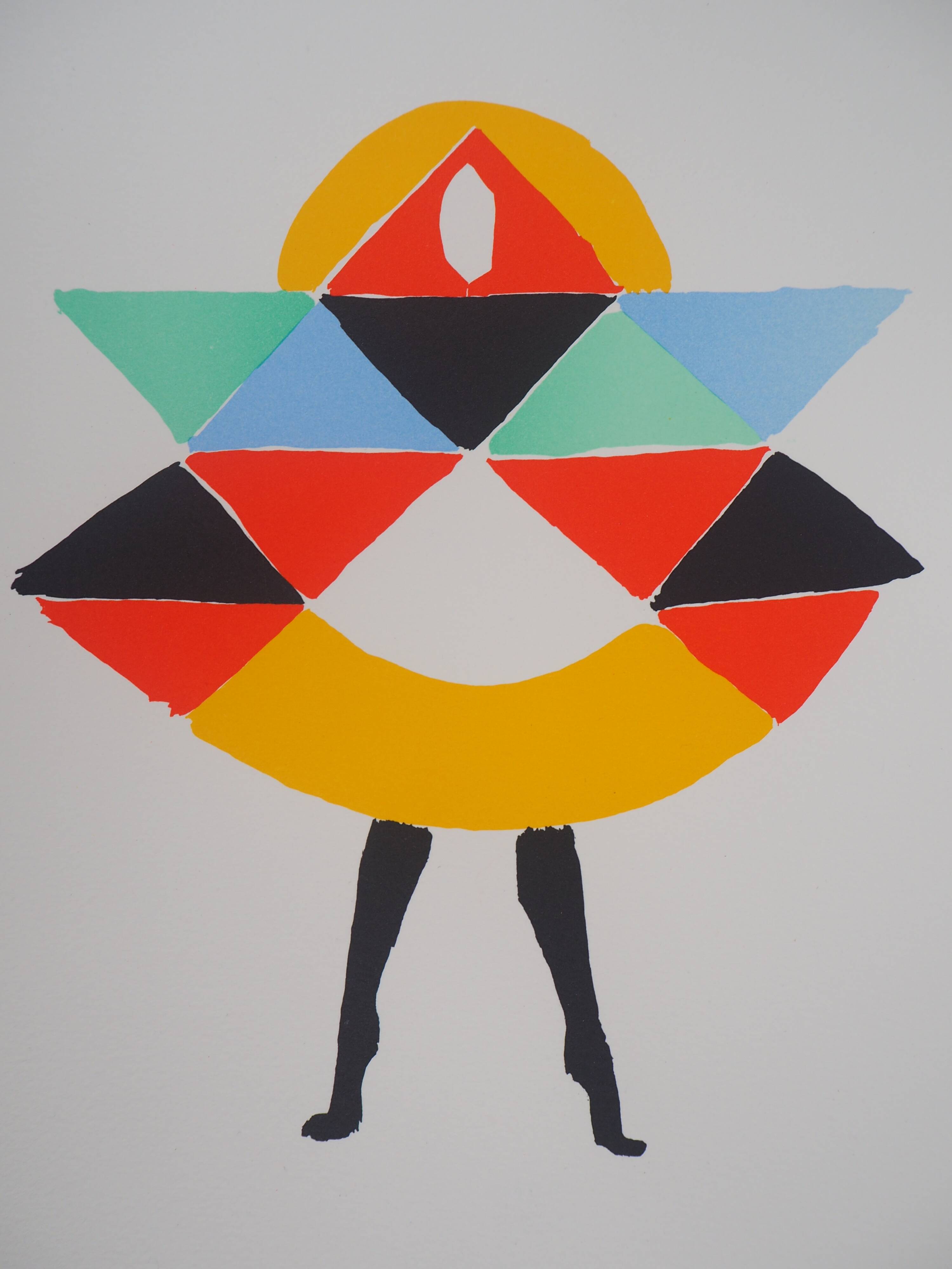 Sonia Delaunay: Carnival - Signed lithograph