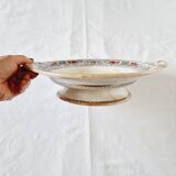 Assiette à Pied de Majolique Anglais Chine Minton