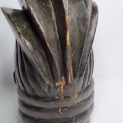 Decorative Carved Wood Guro Helmet Mask – Ivory Coast, 35 cm